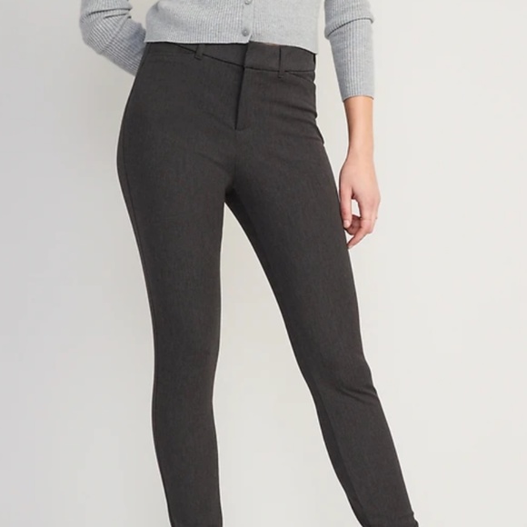 High-waisted Old Navy Pixie Skinny Pants NWT Size 14 - Picture 1 of 4